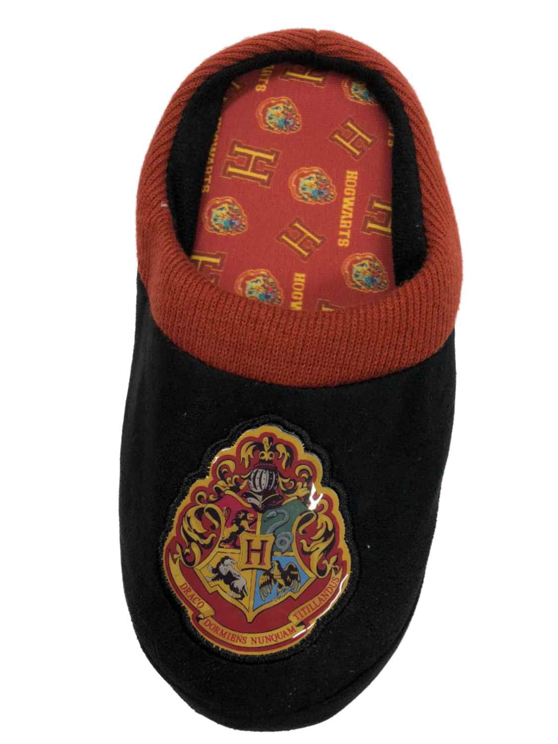 Boys Slippers Harry Potter Slip On Full Back Indoor Shoes Microfleece UK 10-3 