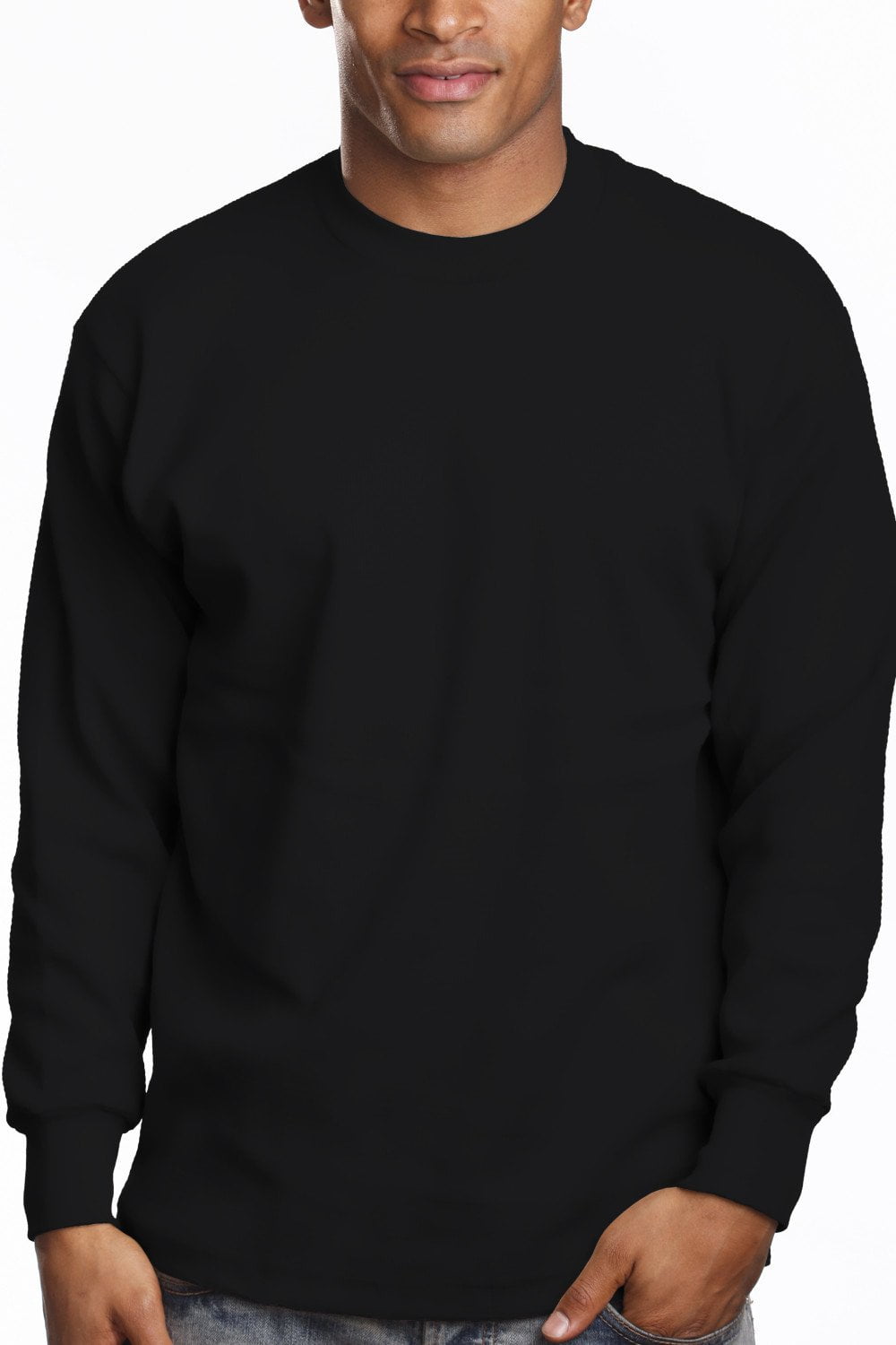 Lew's Black 4X-Large Long Sleeve T-Shirt NEW FREE US Shipping 