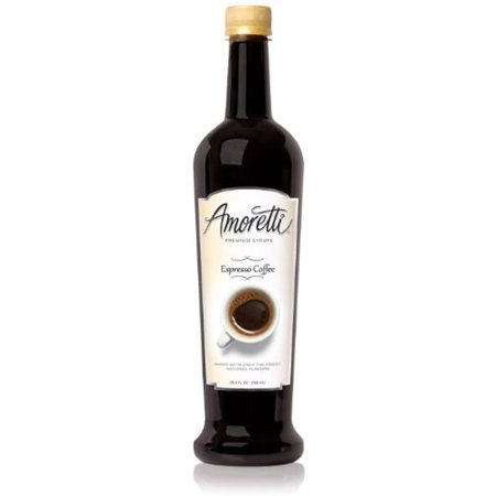 Amoretti Premium Syrup, Espresso Coffee, 25.4 Ounce