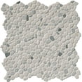 thumbnail image 4 of MSI Black and White Pebbles 11.42 in. x 11.42 in. x 10 mm Marble Mesh-Mounted Mosaic Tile (9.1 sq. ft. / case), 4 of 5