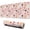 Cat Strawberry Pink, variant on 31.5x11.8 Inch Gaming Mouse Pad, Non-Slip Stitched Rubber Desk Mat for Desktop & Laptop,Cat Strawberry Pink Pattern