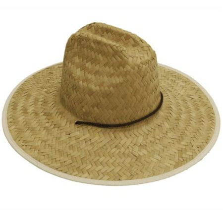 Easy Gardener MS0003 Mens Straw Hat Flat Weave, One (Best Packable Straw Hat)
