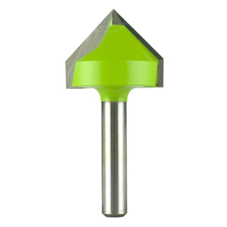 

Exchange-A-Blade 2110072 1 x 0.25 in. Shank Decorative Vee Groove Professional Router Bit - Recyclable Exchangeable