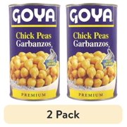(2 pack) GOYA Chick Peas (Garbanzo Beans) 46 oz Can
