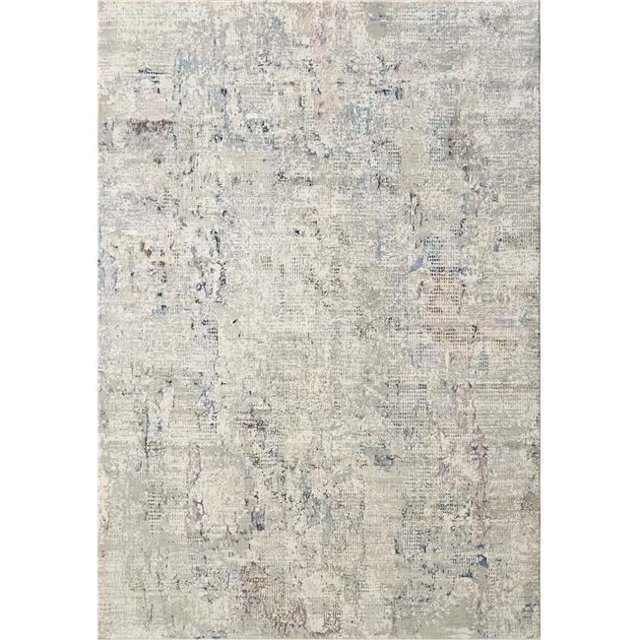 Dynamic Rugs MN285845950 2 ft. 2 in. x 7 ft. 7 in. Million 5845 Runner Rug, 950 Grey