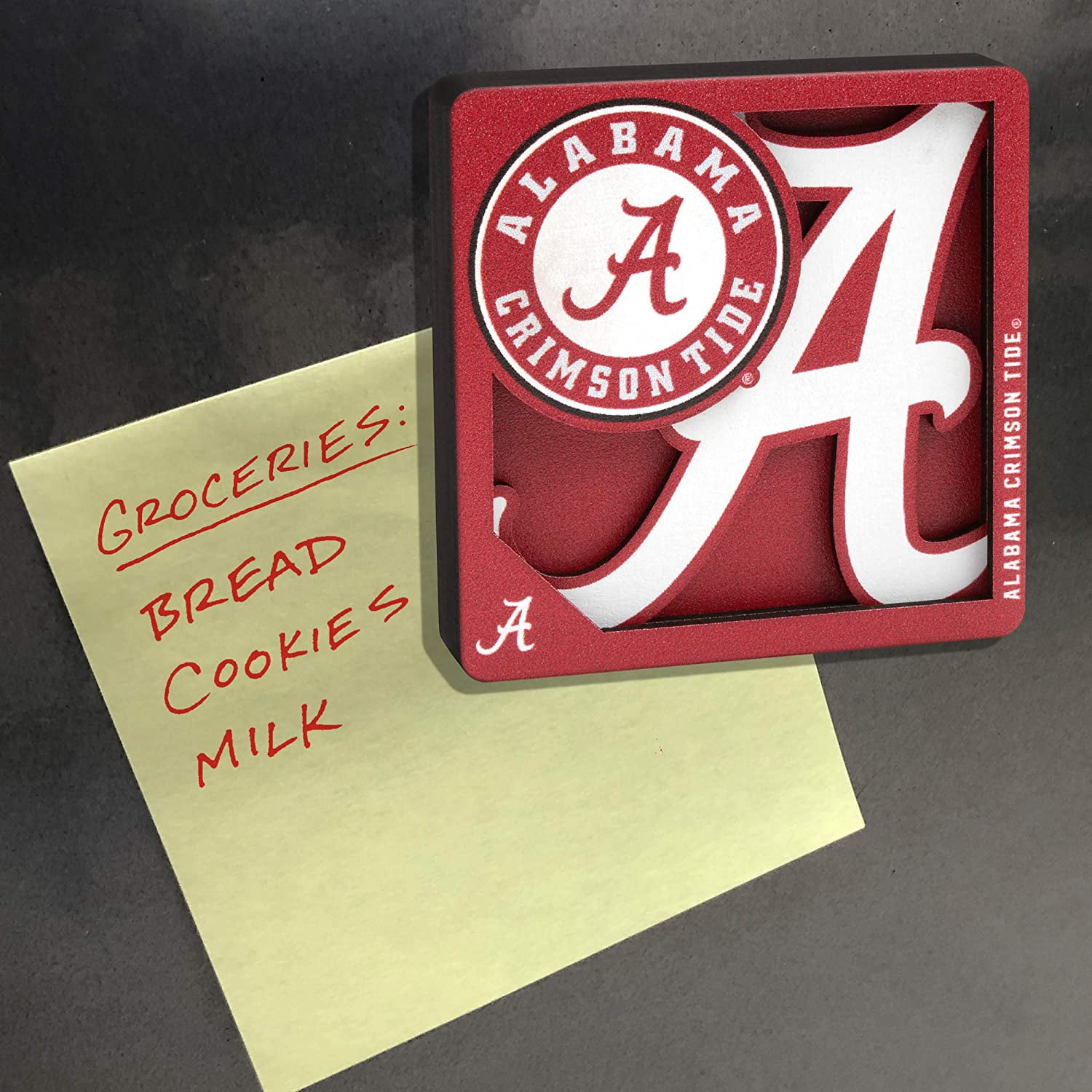 YouTheFan NCAA Alabama Crimson Tide 3D Logo Series Magnet