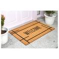 thumbnail image 2 of Calloway Mills 107371729 Modern Natural Welcome Doormat 17" x 29", 2 of 2