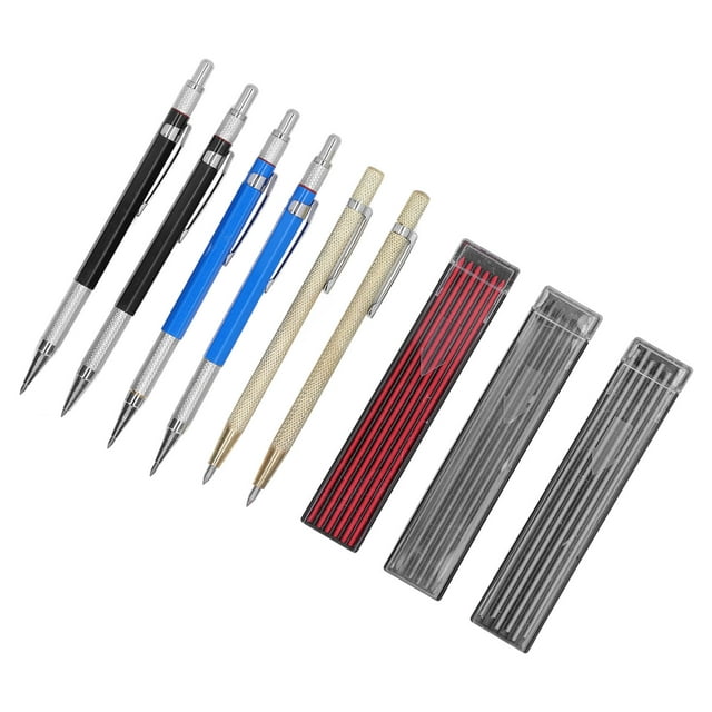 Juego de Lápices de Carpintero Jadeshay 2 Kit de Lápices para Trabajar la Madera Diseño de Última Generación