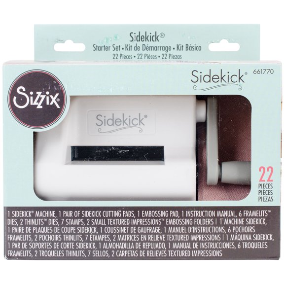 Sizzix Sidekick Manual Die-Cutting & Embossing Machine for Crafts