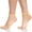 Light Skin, variant on Women’s Sheer Ankle Socks 10 Pairs Transparent Nylon Mesh Hosiery Invisible Liner Socks - Light Skin