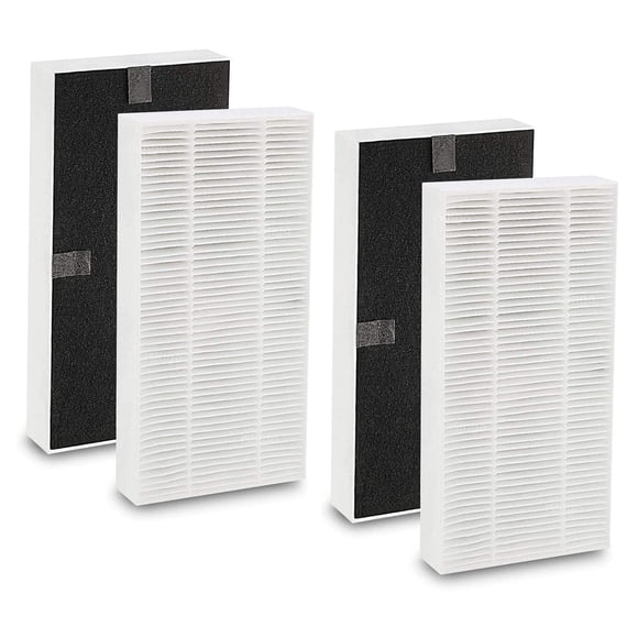 Filtro de repuesto para purificador de aire iSingo FRF102B, paquete de 4