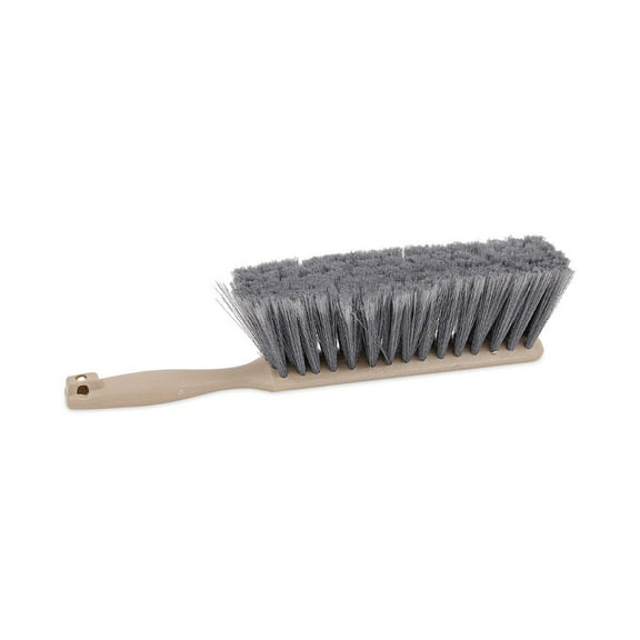 Boardwalk Counter Brush Flagged Polypropylene Fill 8" Long Tan Handle 5408