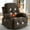 Brown B, variant on Sesslife Swivel Rocker Recliner Chair for Adults, Heavy Duty Manual Electric Power Reclining Sofa with Heat and Massage, Comfy Single Reclining Mechanism Chair with Side Pockets Cup Holders, Brown