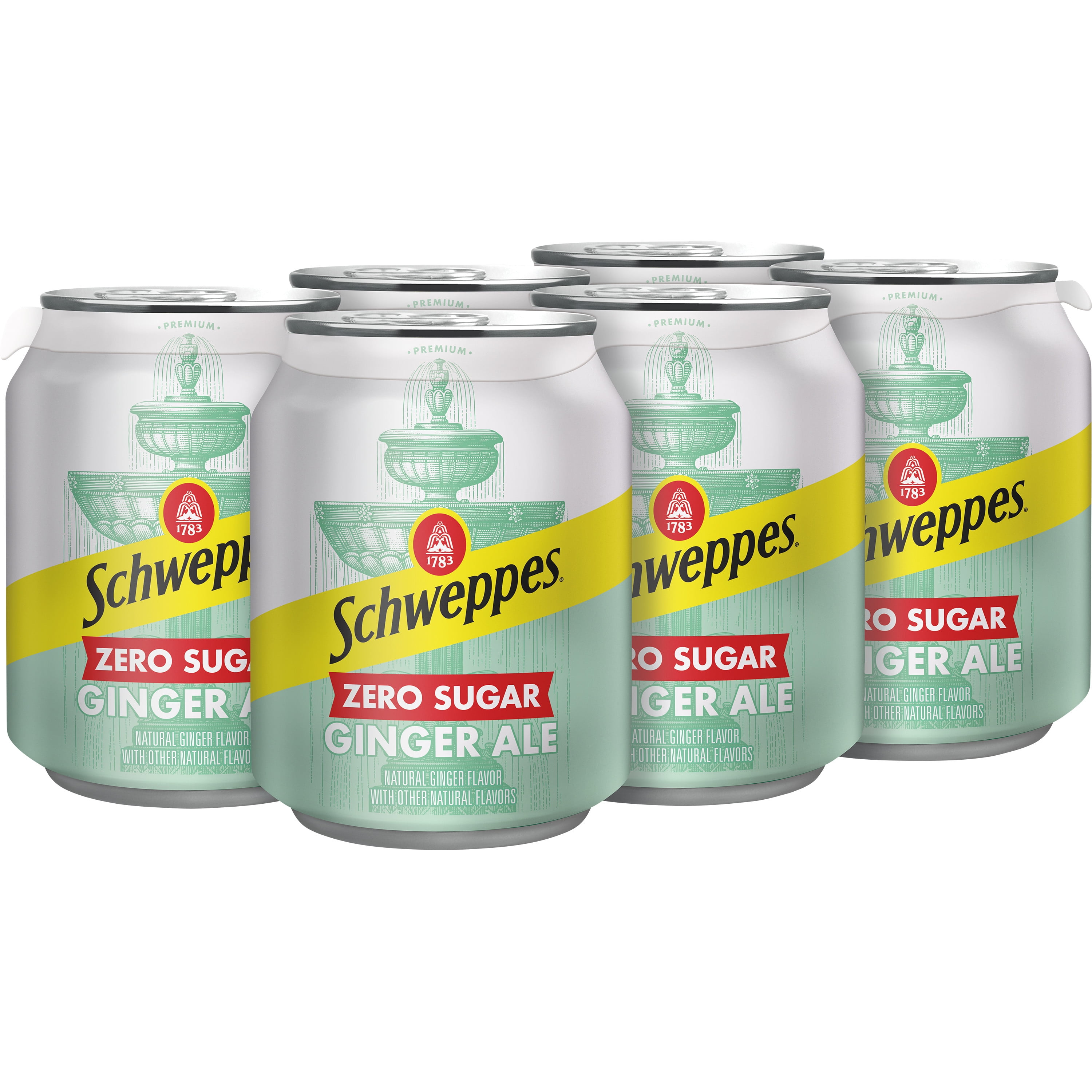 Schweppes® Ginger Ale Soda Mini Cans, 6 pk / 7.5 fl oz - Ralphs