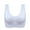 White, variant on Sports Bras for Women, Workout Bra with Removable Pads, Breathable Extra-Elastic Comfort Sports Bra Yoga Plus Size Underwear