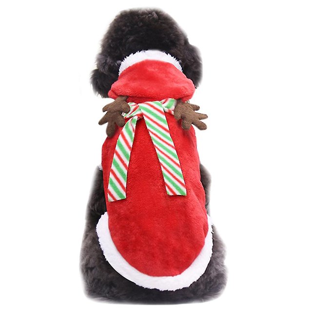 Mascota Cachorro Perro Navidad Elk Ropa Disfraz Fiesta de Navidad Abrigo Ropa WD.WDQZL Hogar