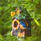 thumbnail image 3 of Yuarrent Casa de pájaros artificiales para exteriores, casa colgante decorativa para pájaros, lugar de descanso para pájaros de resina con rejillas de Artesanía Yuarrent HA019933-00, 3 of 6