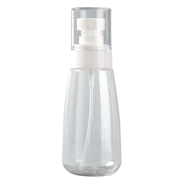 2 uds botella de Spray Upg 100ml Spray de protección solar pequeña lata de Spray Petg subbotella botella de Spray de desinfección, Banban blanco transparente