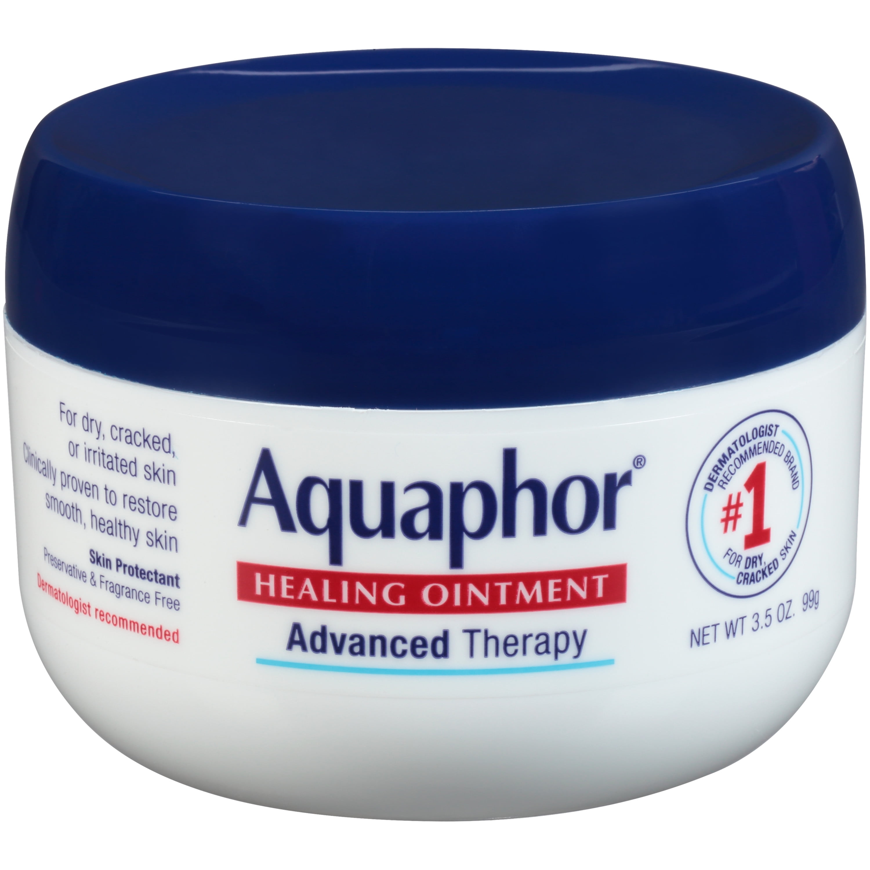 Aquaphor Healing Ointment For Dry Cracked Skin, 3.5 oz. Jar ...