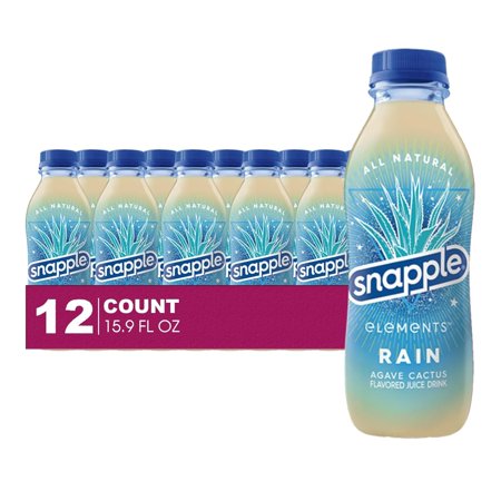 of Rain Agave Cactus Juice Drink All Natural Gluten 16.0 fl oz 100% Recycled Plastic Bottle