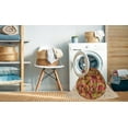 thumbnail image 2 of Ahgly Company Machine Washable Indoor Rectangle Transitional Grapefruit Red Area Rugs, 8' x 10', 2 of 7