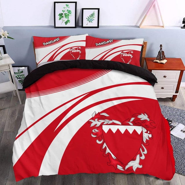 Juego de cama Escudo de Bahrein Cricket RLT8