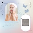 thumbnail image 3 of Monstrate Toalla exfoliante, depurador de baño, accesorios para frotar pieles, herramientas de limpieza, exfoliante, paño de baño cuadrado Juegos de accesorios de baño Gris 20X20, 3 of 6