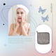 thumbnail image 4 of Ounissouiy Toalla exfoliante Toallas de espuma Accesorios para frotar Herramienta de limpieza de la piel Accesorio de baño Toallita de baño Juegos de accesorios de baño Gris 20X20, 4 of 6