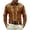 Brown, variant on GJSYRH Western Shirts for Men Casual Retro Printed Cowboy Shirts Long Sleeve Slim Fit Button Down Shirt Outfits M