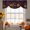 Purple, Eggplant, Rust, Bronze, variant on Halloween Tie Up Valance Curtains for Windows, Kitchen Curtains Window Treatments, Fall Orange Pumpkin Cats Moonlight Rustic Black Short Window Shades Valances for Bedroom Bathroom Cafe 42"x12"