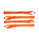 thumbnail image 2 of 5 correas de amarre de motocicleta con bucles suaves para remolcar carga naranja 465 cm, 2 of 9