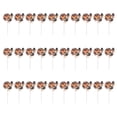 thumbnail image 1 of 30pcs Thanksgiving Day Cupcake Toppers DIY Turkey Cake Picks Party Cake Decoration Photo Props, 1 of 4