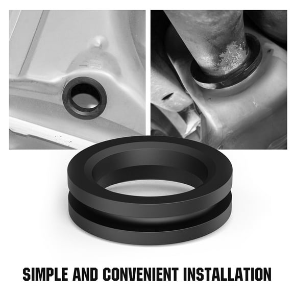 3mirrors Fuel Gas Tank Filler Neck Tube Rubber Grommet Seal Compatible with 1962-1976 Dodge 330 440 Charger Dart 67-76 A, 62-69 & 71-74 B, 64-73 C Bodies 2880481 2203472