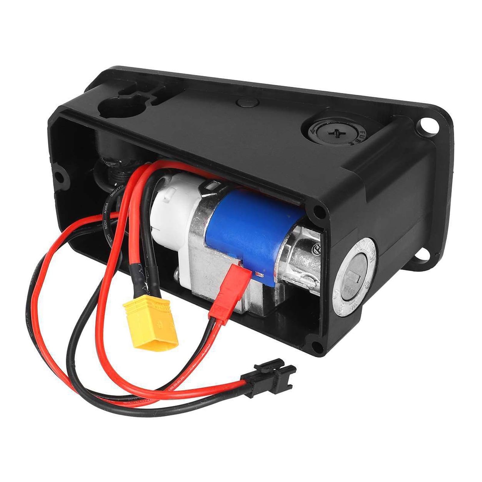 Antitheft Compartment Lock With Charging Port Protector Electric Bike Lock Connection Board Cover