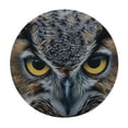 thumbnail image 4 of WYYP Owl Round Table Cover 100% Polyester Fiber Tablecloth White, 4 of 8