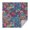 Purple Pioneer Flower, variant on Purple Pioneer Flower and Paisley Pattern Square Tablecloth,Waterproof Square Table Cover,Wipeable Spillproof Washable Table Cover for Home Kitchen Party Decor 42"X42"(107x107cm)