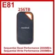 thumbnail image 3 of Disco duro de estado sólido portátil de 256 TB, E30, E61, E81, 480 GB, 500 GB, 1 TB, 2 TB, 4 TB, disco flash de 8 TB y 64 TB, USB 3.2, PSSD externo para PC, 3 of 5