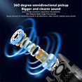 thumbnail image 3 of Wireless Noise Cancelling Lavalier Microphone, Two-Way Monitoring, Wireless Lavalier Microphone for Outdoor Live Recording, 1 for 2, 3 of 4