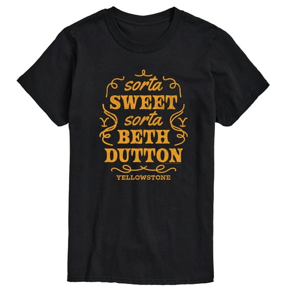 Yellowstone - Sorta Sweet Sorta Beth Dutton - Men's Short Sleeve Graphic T-Shirt