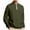 Army Green, variant on Enridrech Big and Tall Sweatshirt for Mens Basic Quarter Zipper Long Sleeve Loose Solid Color Shirts with Pocket