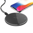 thumbnail image 1 of POINTERTECK 10W Forme de Chargement Rapide Tapis de Charge de Bureau Chargeur de Téléphone Sans Fil avec Indicateur LED, 1 of 9
