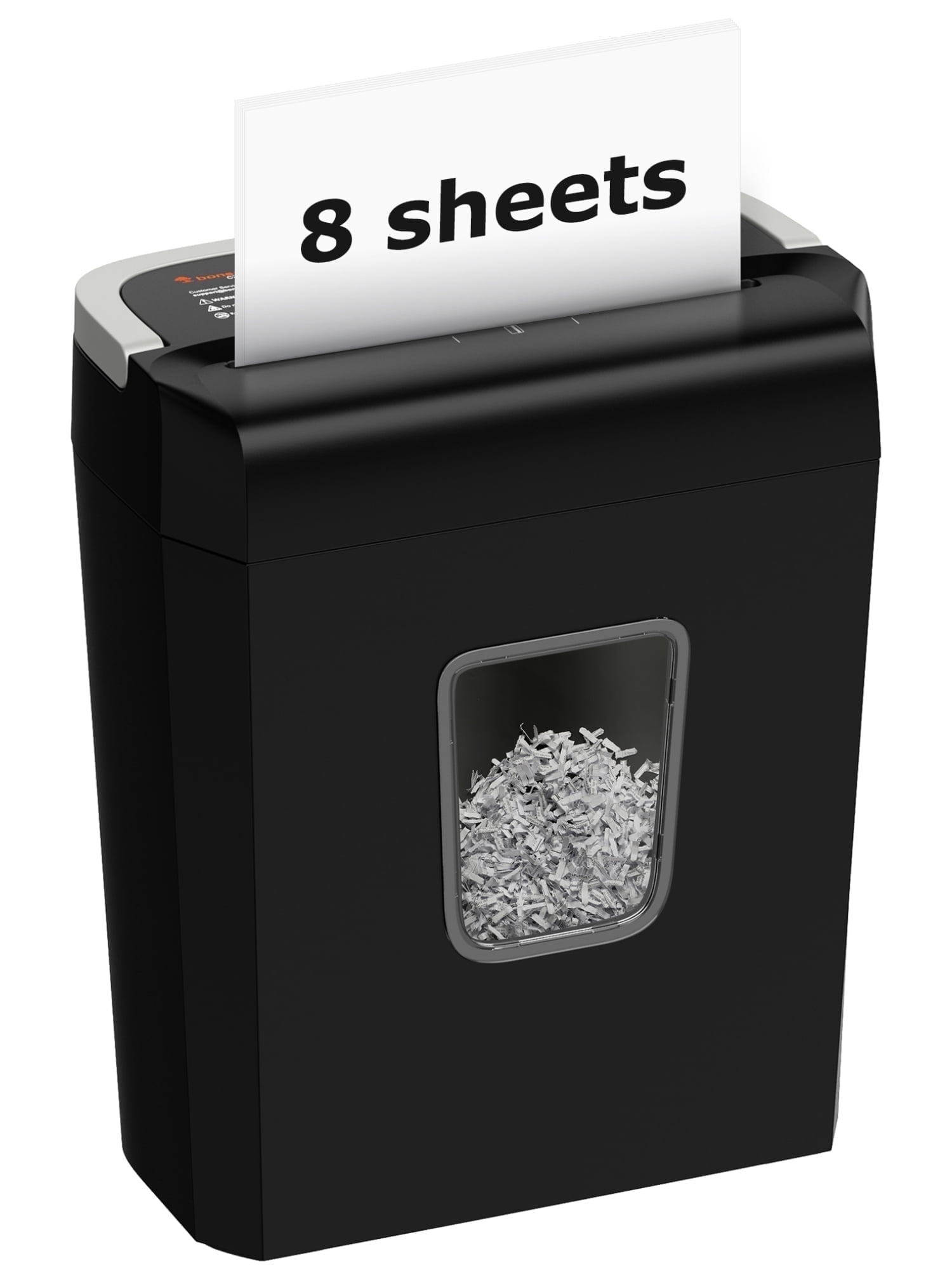 Bonsaii 6-Sheet Cross Cut Paper Shredder, Credit Card Shredder