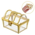 thumbnail image 6 of WEUVEB Vintage Pirate Treasure Chest Candy Box Plastic Jewelry Storage Small Chest for Parties and , Unique Present for All Ages, 6 of 8