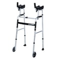 thumbnail image 3 of Déambulateur Pliant, Déambulateurs Droits pour Aînés, Déambulateurs Robustes pour Aînés, Déambulateur à Plateforme avec Appui-Bras pour Aîné, Personne Handicapée et à Mobilité Réduite, 3 of 8