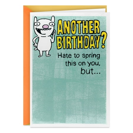 Hallmark Funny Pop-Up Birthday Card (Hate to Spring This On You, Old-Timer)