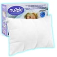 thumbnail image 1 of Nuzzle Cooling Adjustable Pillow for Side Sleepers, Luxury Standard Size Bed Pillow Hotel Collection - Best Adjust Height Soft Fi, 1 of 8