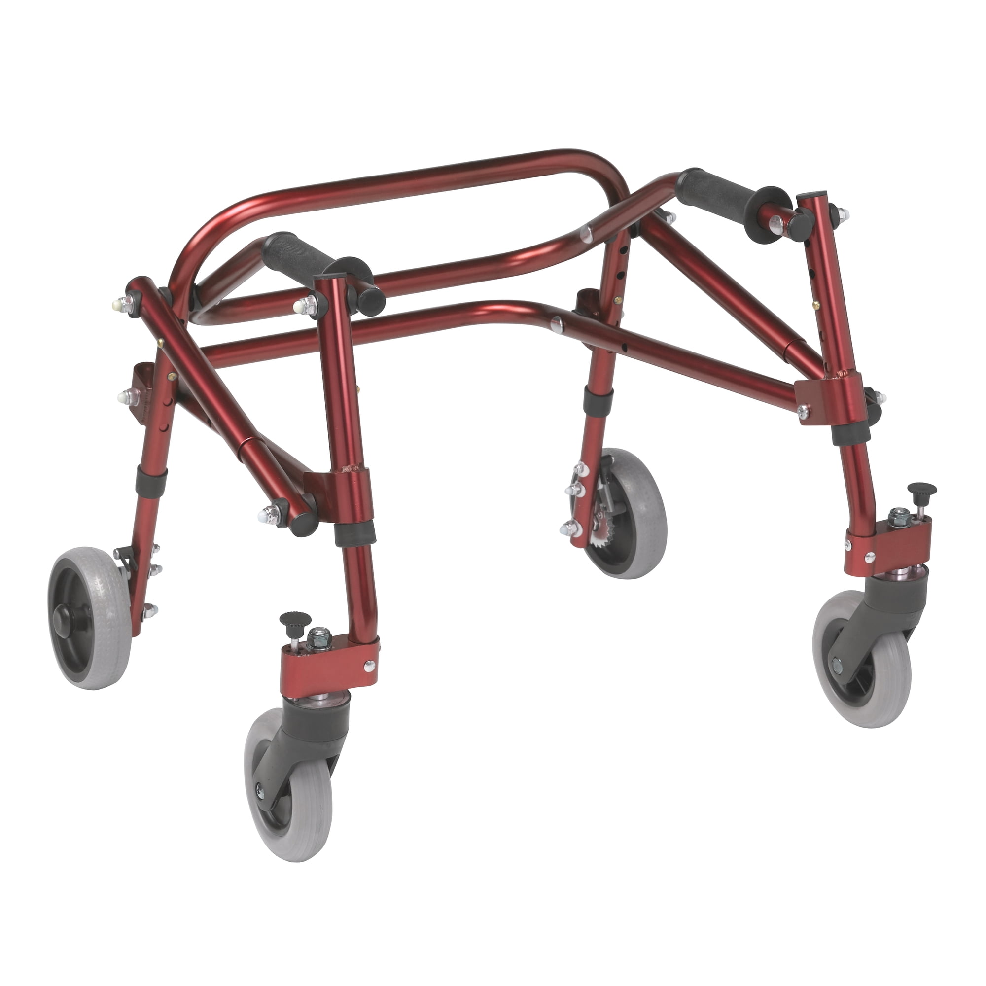 Inspired by Drive Nimbo 2G Lightweight Posterior Walker, Extra Small, Castle Red