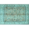 thumbnail image 1 of Ahgly Company Indoor Rectangle Oriental Light Blue Traditional Area Rugs, 8' x 12', 1 of 4