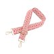 thumbnail image 1 of Minnieouse Bolso Cinturón ancho Correa de bandolera ajustable Engrosamiento Extraíble Ligero Correas desmontables Viajes, Equipaje y Accesorios Varios rojo blanco Botón dorado claro, 1 of 6
