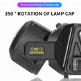 thumbnail image 2 of Lámpara de camping solar LED Linterna portátil regulable giratoria para equipos al aire libre, 2 of 8